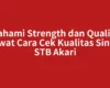 Pahami Strength dan Quality Lewat Cara Cek Kualitas Sinyal STB Akari