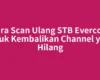 Cara Scan Ulang STB Evercoss untuk Kembalikan Channel yang Hilang