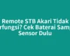 Remote STB Akari Tidak Berfungsi? Cek Baterai Sampai Sensor Dulu