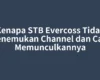 Kenapa STB Evercoss Tidak Menemukan Channel dan Cara Memunculkannya