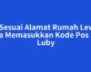 Isi Sesuai Alamat Rumah Lewat Cara Memasukkan Kode Pos STB Luby