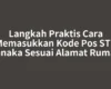 Langkah Praktis Cara Memasukkan Kode Pos STB Tanaka Sesuai Alamat Rumah