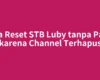 Cara Reset STB Luby tanpa Panik karena Channel Terhapus